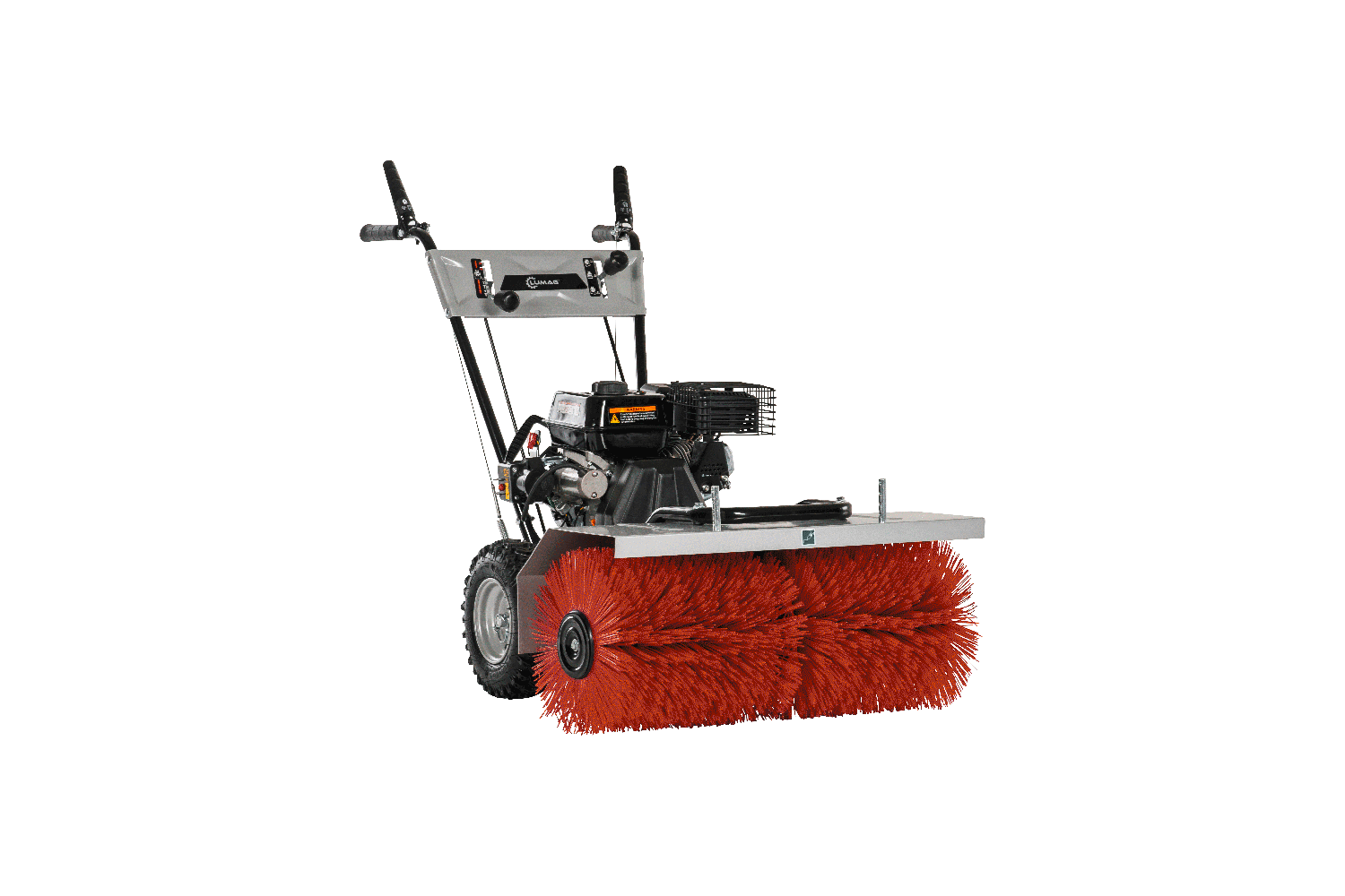 Lumag KM 800 motorový kartáč - ZDARMA radlice na sníh a box-koš na nečistoty