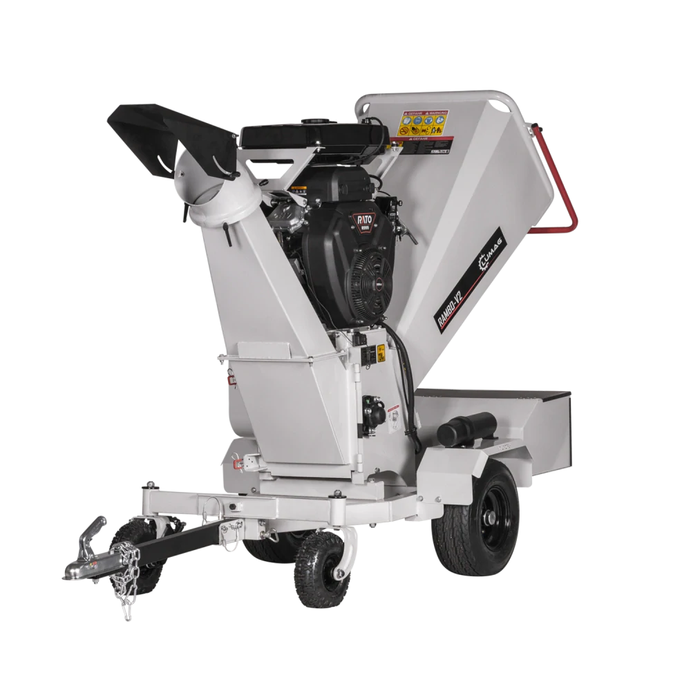 Benzínový štěpkovač LUMAG RAMBO V2 – dvouválec 999 cm³, 24,5 kW
