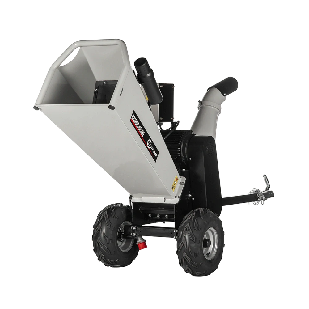 Elektrický štěpkovač LUMAG RAMBO HC15E – 400 V, 5,5 kW, větve do 100 mm