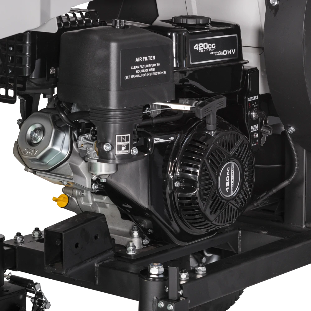 Benzínový špalíkovač dřeva LUMAG RAMBO HM200 – 9 kW