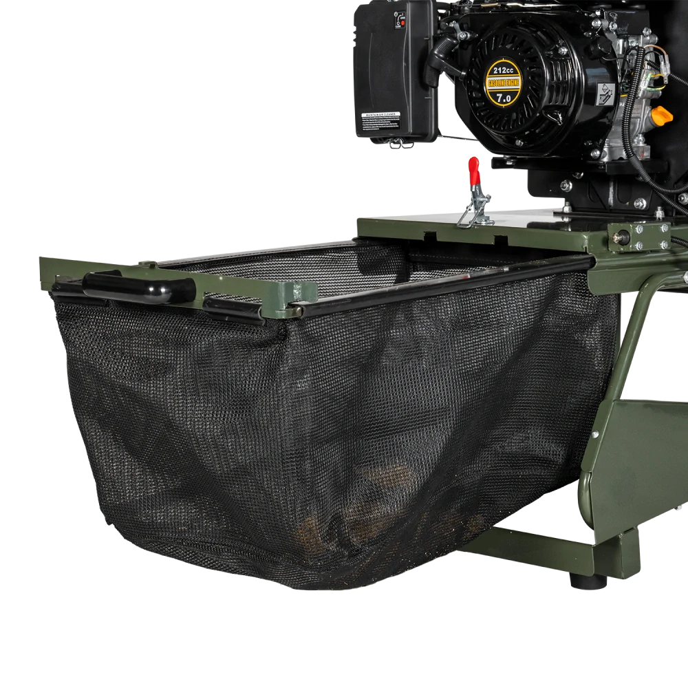 Benzínový štěpkovač GAMUL HC10SB – větve do 80 mm, koš 60 l