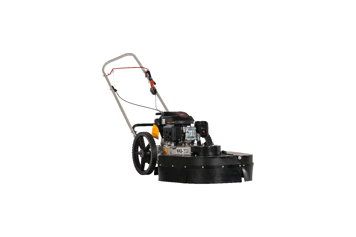 Benzínový odstraňovač plevele LUMAG WKB-300 – ocelový kartáč 30 cm