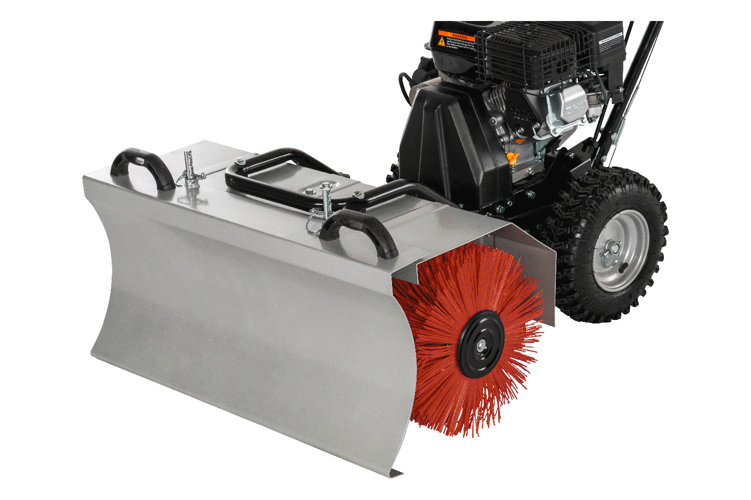Lumag KM 800 motorový kartáč - ZDARMA radlice na sníh a box-koš na nečistoty