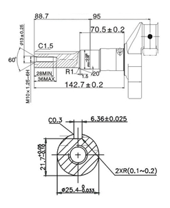 Dieslový, naftový motor LUMAG LC178-FD