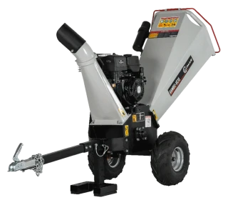 Benzínový štěpkovač LUMAG RAMBO HC15 – elektrostart, větve do 150 mm